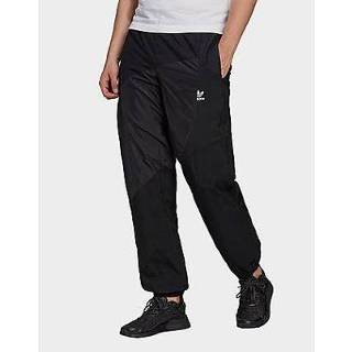 👉 Trainingsbroek zwart XS male mannen Adidas Originals Adicolor Fabric Block Full Woven - Black Heren 4065424341647