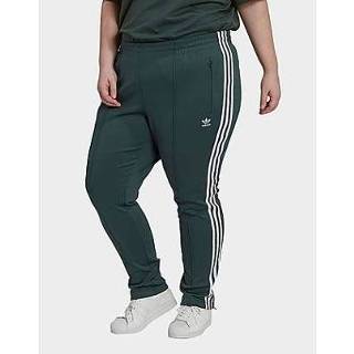 👉 Trainingsbroek donkergroen vrouwen Eral Green Adidas Originals Primeblue SST (Grote Maat) - Mineral Dames 4066747340775