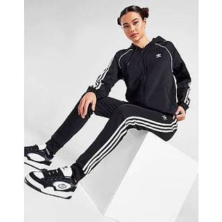 👉 Zwart vrouwen Adidas Originals 3-Stripes Poly Track Pants - Black Dames 4066751656954