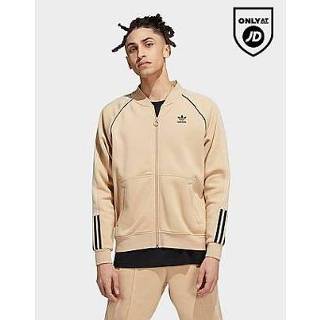 👉 Trainingsjack beige zwart m male Magic mannen Adidas Originals Fleece SST - / Black Heren 4066747869627