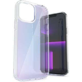 👉 Transparant blauw Coverzs iPhone 13 Mini hoesje kleurverloop (blauw) 8720836236399