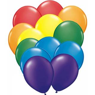 👉 Verjaardag ballonnen regenboog 50 x