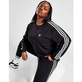 👉 Longsleeve zwart vrouwen Adidas Originals Adicolor Classics (Grote Maat) - Black Dames 4066752068497