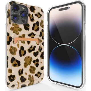 👉 ShieldCase iPhone 11 Pro hoesje pasjes (Lovely Leopard) 8720836237822