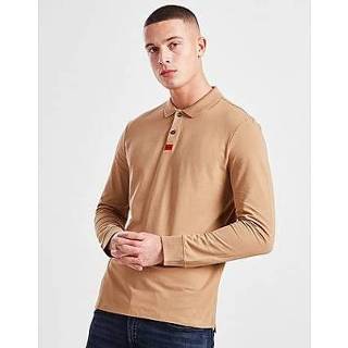 👉 Poloshirt bruin XS male mannen HUGO Deresolo Polo Shirt - Brown Heren 4063535341327