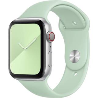 👉 Sport band silicone groen Apple origineel Watch 42mm / 44mm 45mm 49mm Beryl - MWUQ2ZM/A 190199260504