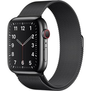 Apple origineel Milanese Loop Band Apple Watch 42mm / 44mm / 45mm / 49mm Space Black - MLJH2ZE/A