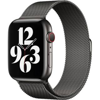 👉 Loop band RVS grijs Apple Watch bandjes graphite origineel Milanese 38mm / 40mm 41mm - MYAN2ZM/A 190199714540