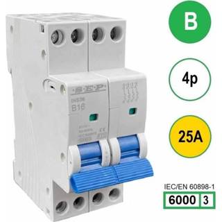 👉 Installatieautomaat SEP krachtstroom 13A INS36-4B13 inst. 4p B13 6kA (36mm) 3101644013 8718959025815