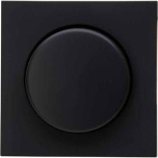 👉 Draaiknop zwart Kopp mat-zwart voor druk-draai wisseldimmer HK07 490650008 4008224670760