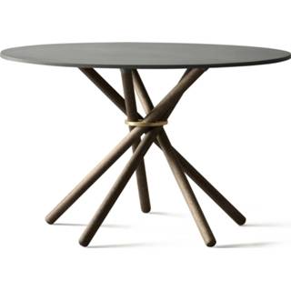 Eettafel eik Eberhart Hector 120 Donker Beton/Donker