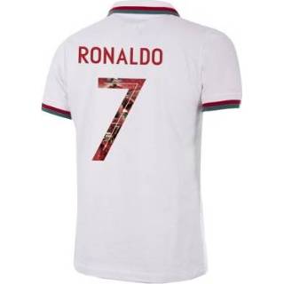 👉 Voetbalshirt Portugal Retro Uit 1972 + Ronaldo 7 (Photo Style)