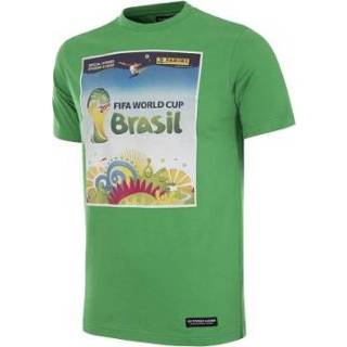 👉 Panini groen COPA Football - FIFA World Cup Brazilië 2014 T-Shirt