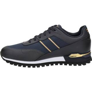 👉 Lage sneakers kunstleder men blauw BOSS Parkour 8720251693845