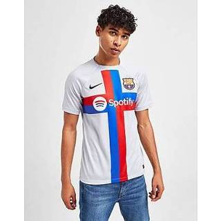 👉 Nike FC Barcelona 2022/23 Stadium Derde Nike voetbalshirt met Dri-FIT voor heren - Sky Grey/Black - Heren, Sky Grey/Black