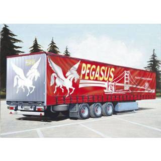 Italeri - Trailer m schuifwanden Schuifwand Italeri - Trailer m. schuifwanden