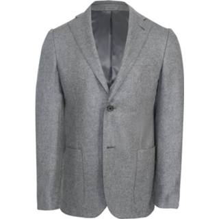 👉 Colbert zijde active mannen grijs Corneliani licht uni in cashmere - Heren 8719902125828