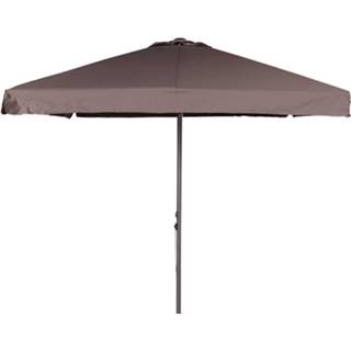 👉 Parasol Quito 350x350cm (Taupe) 8713229701352