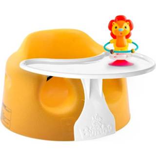 👉 Kinderstoel active kinderen Bumbo Floor Seat - Mimosa Yellow&Speeltafeltje&Suction Toys Luca De Leeuw Kinderstoelen