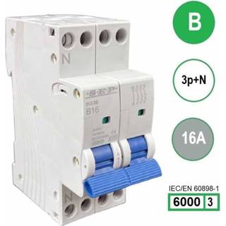 👉 Installatieautomaat SEP krachtstroom 13A INS36-3NB13 inst. 3p+n B13 6kA (36mm) 3101643013 8718959025686