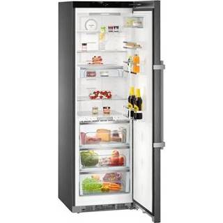 👉 Koelkast zwart active Liebherr KBbs 4370 Vrijstaand 367 L 4016803050001