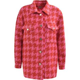 👉 Active vrouwen roze Milano jack met borstzakken - Dames 4055435429007