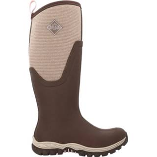 👉 Winterlaars beige active vrouwen Arctic Sport II Tall - Chocolate/Beige Dames Winterlaarzen