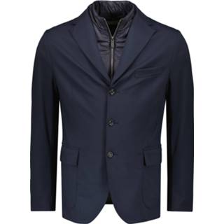 👉 Colbert active mannen blauw Eduard Dressler ID-jacket Donkerblauw Uitritsbare Windvanger - Heren 4064642095097