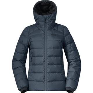 👉 Downjacket blauw medium active vrouwen Lava Down Jacket w/Hood Dames - Orion Blue 7031582399551