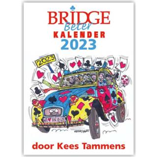 👉 Scheurkalender active Bridge Beter 2023 - Kees Tammens 9789083054872