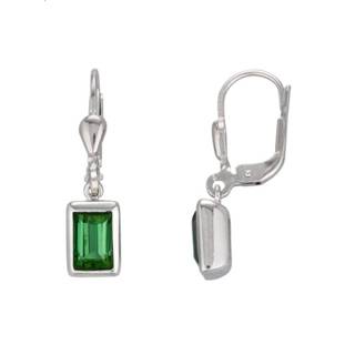 👉 Oorbel groen zilver vrouwen Oorbellen met Golconda toermalijnen KLiNGEL 4055709762700