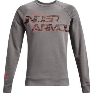 👉 Grijs mannen m Under Armour Rival Fleece Camo sportsweater heren