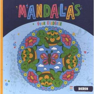 👉 Active mannen kinderen Mandala's voor - Dieren 9789464322873