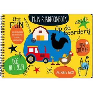 👉 Active Sjabloonboeken - Op de boerderij 9789464324501