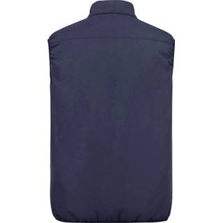 👉 Gilet marine kunstvezels effen mannen met contrastkleurige details BABISTA 4055708781535 4055708781511