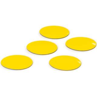 👉 White board geel Beschrijfbare magneet voor whiteboards - Cirkel 5601570616001