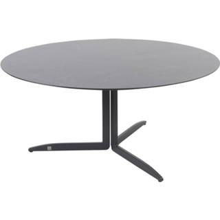 👉 Terrastafel aluminium active Embrace dining tuintafel 160 cm rond HPL 4 Seasons Outdoor