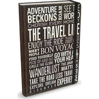 👉 Notitieboek active Peter Pauper The Travel Life - A5 (mid size) 9781441316172