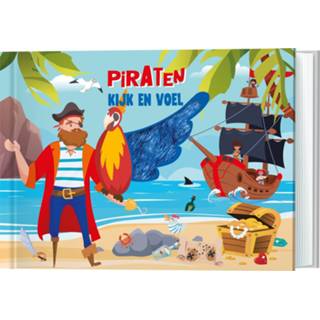 👉 Voelboekje active Piraten Kijk- en voelboek 9789463548151