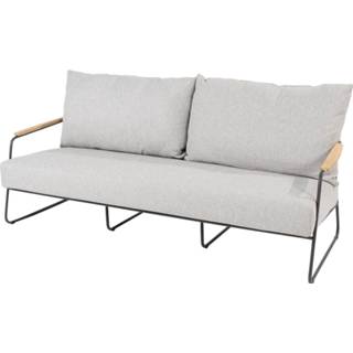 👉 Loungebank antraciet aluminium active Balade 3-zits lounge bank met 3 kussens 8720087012773