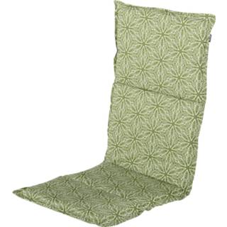 👉 Textileenkussen donkergroen hoge rug Fleur green 8711268686722