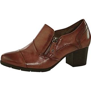 👉 Glad leer effen vrouwen cognac Trotteur Tamaris COMFORT 4064224256526