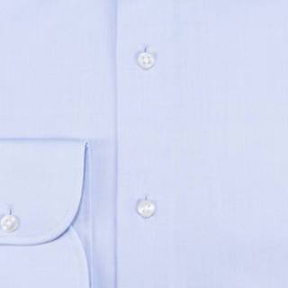 👉 Herenoverhemd lichtblauw uni mannen Recall Classic fit Heren Overhemd Extra lange mouwen 8719625099895