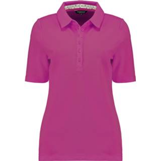 👉 Polo shirt active XL vrouwen roze Bloomings Korte Mouw Donker - Dames 8720875023530