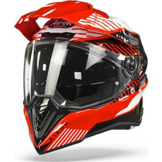 👉 Helm rood m active Airoh Commander Boost Glanzend Adventure 8029243330325