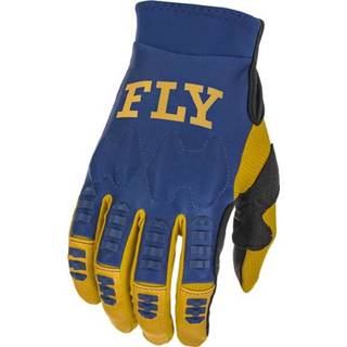 👉 Glove wit goud XL active Fly Racing MX Gloves Evolution Navy White Gold