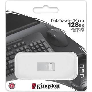 👉 Kingston Technology DataTraveler Micro - 128 GB 740617328028