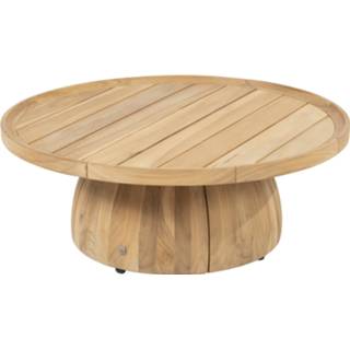 👉 Terrastafel teak teakhout active Pablo lounge tuintafel 80 cm rond H30 8720087012797