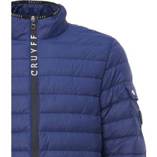 👉 Gewatteerde jas L|M Donker Blauw Cruyff Perdu 8720313525411