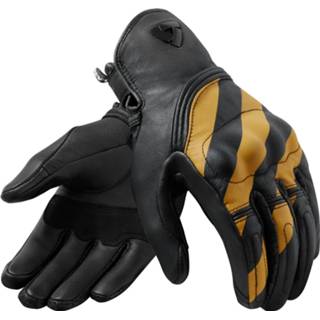 👉 Glove zwart geel XL active Rev'it! Gloves Redhill Black Ocher Yellow 8700001366687